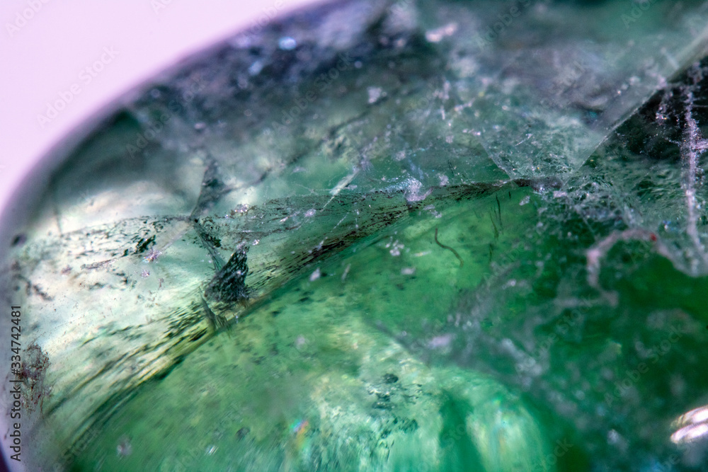 Close Up of a Healing Crystal Shiny Gemstone Blue Close Up of a Healing Crystal Shiny Gemstone Blue