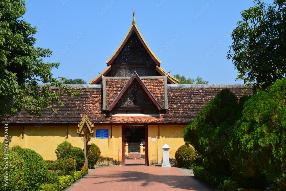 Architecture Vientiane Laos Asie