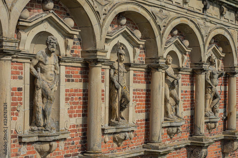 Obraz premium Architecture rosenborg castle, copenhague