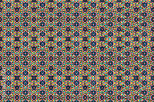 Seamless pattern with dots