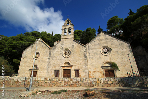 The church of Our Lady of Pirates in Komiza, Vis island, Croatia