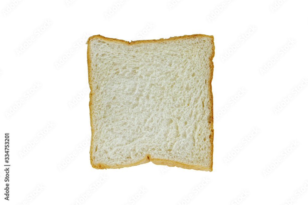 Sliced ​​bread isolated on white background