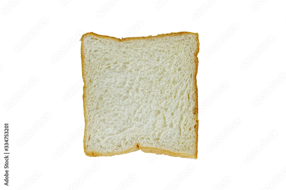 Sliced bread isolated on white background Sliced bread isolated on white background