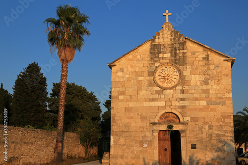 Church of St Jerome  in Vis Town on Vis Island, Croatia photo