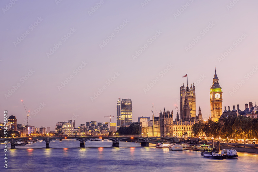 London City Skyline, United kingdom,
