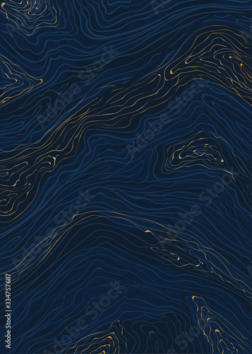 background stone with gold