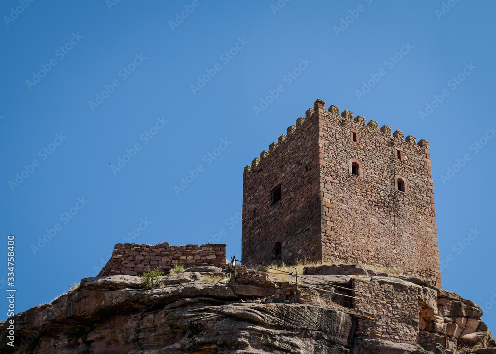 Castillo de Zafra, Campillo de Dueñas, Guadalajara, España
