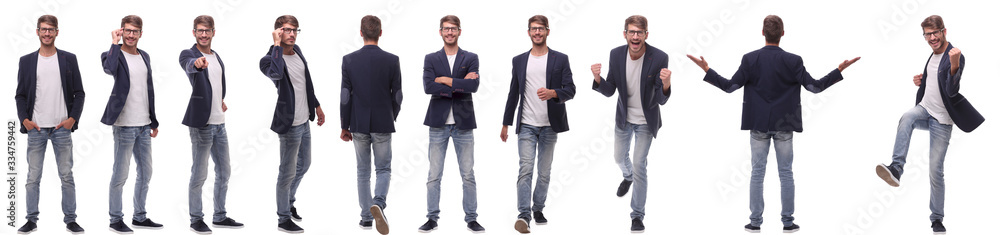 collage of various photos of a successful modern man collage of various photos of a successful modern man