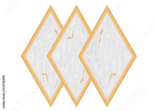 Kaju katli indian Sweets Vector