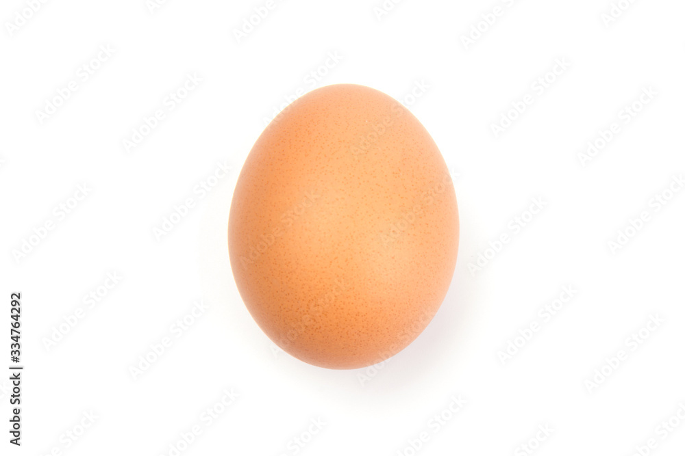 Brown chicken eggs, isolated on white background. Brown chicken eggs, isolated on white background.
