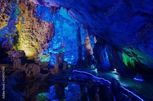 Reed Flute cave, Guilin.