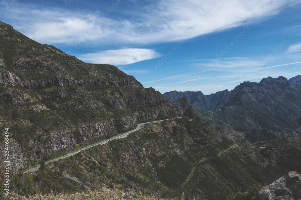 Madeira Roads through the Mountains Madeira Roads through the Mountains