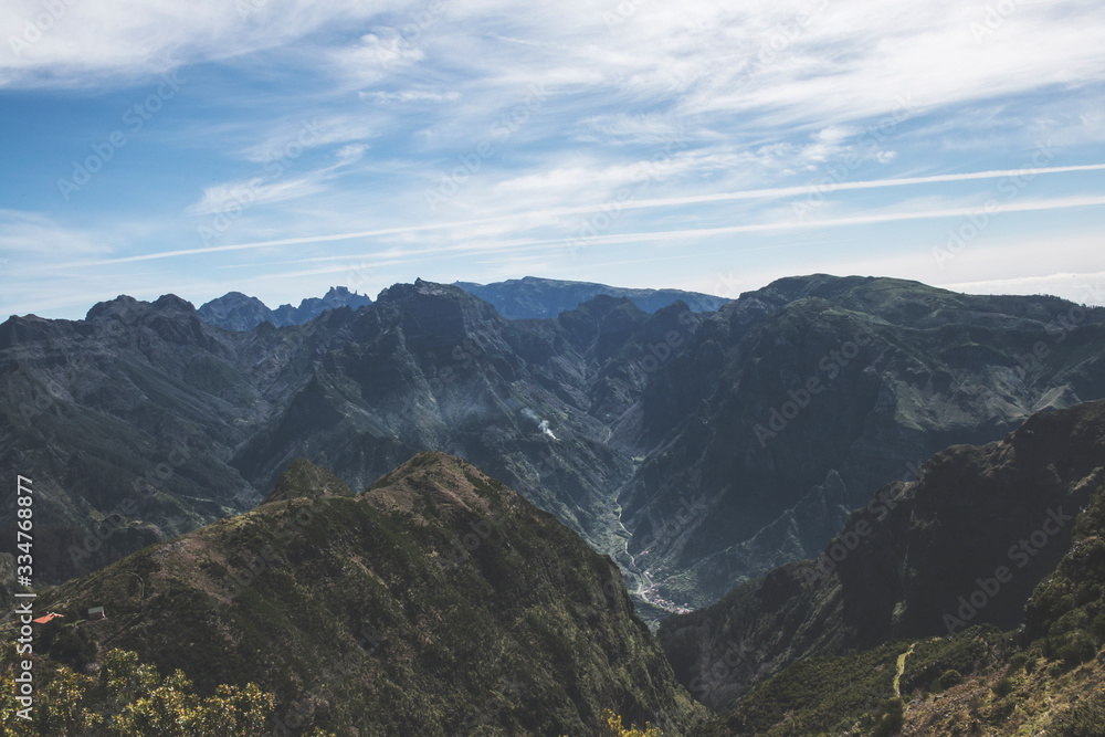 Madeira Roads through the Mountains