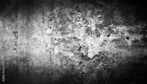 Wall or Stone Background texture of old vintage design with grunge photo