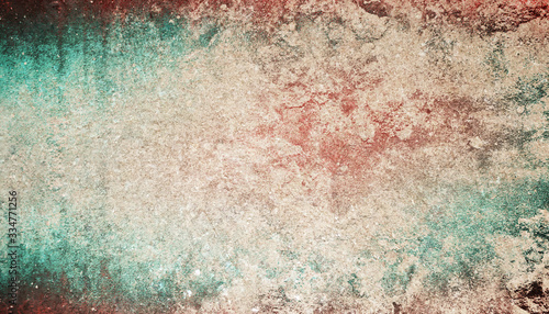 Obraz na plátně Background texture of old vintage design with grunge