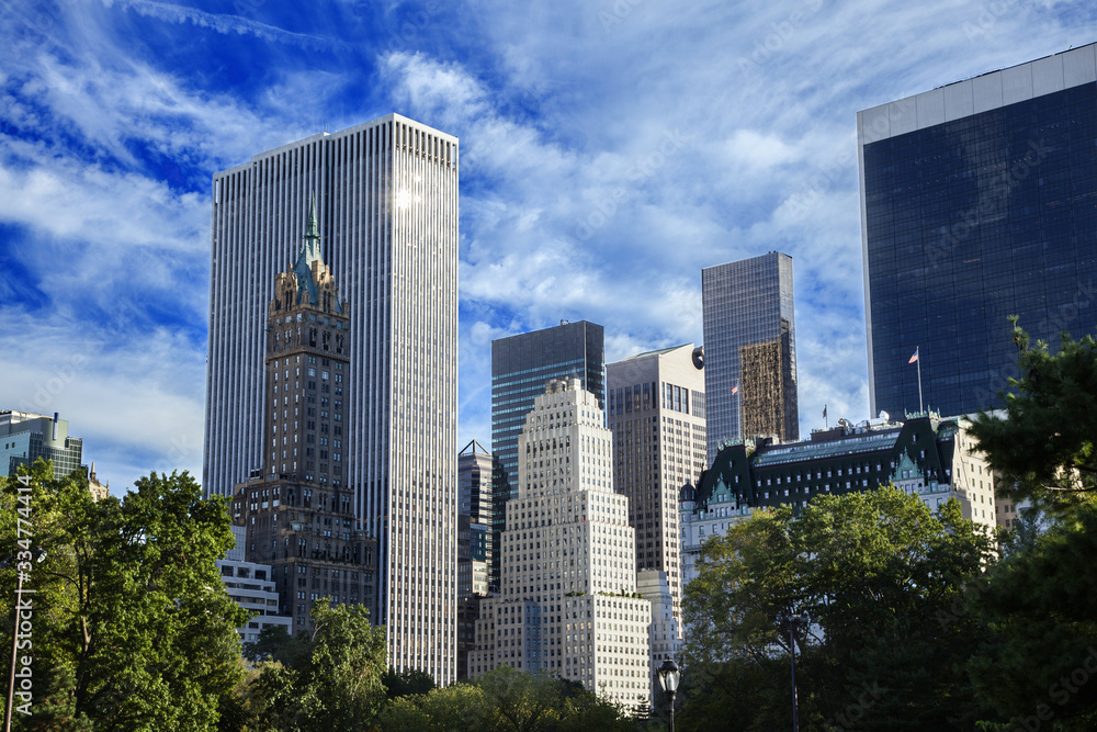 View of New York Buildings