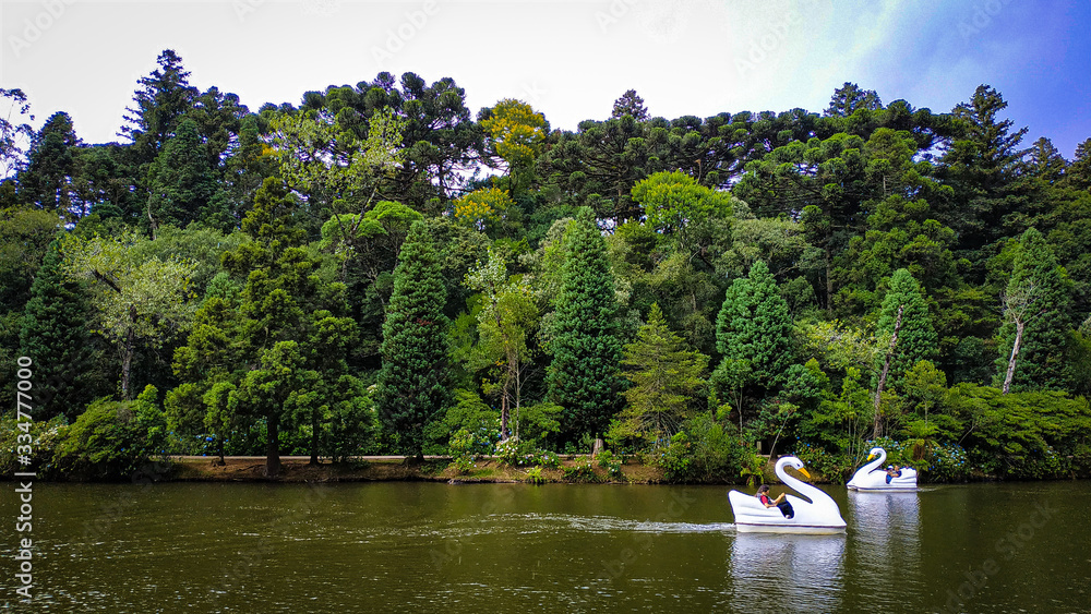 Lago Negro, Gramado, Rio Grande do Sul, Brazil. Lago Negro, Gramado, Rio Grande do Sul, Brazil.