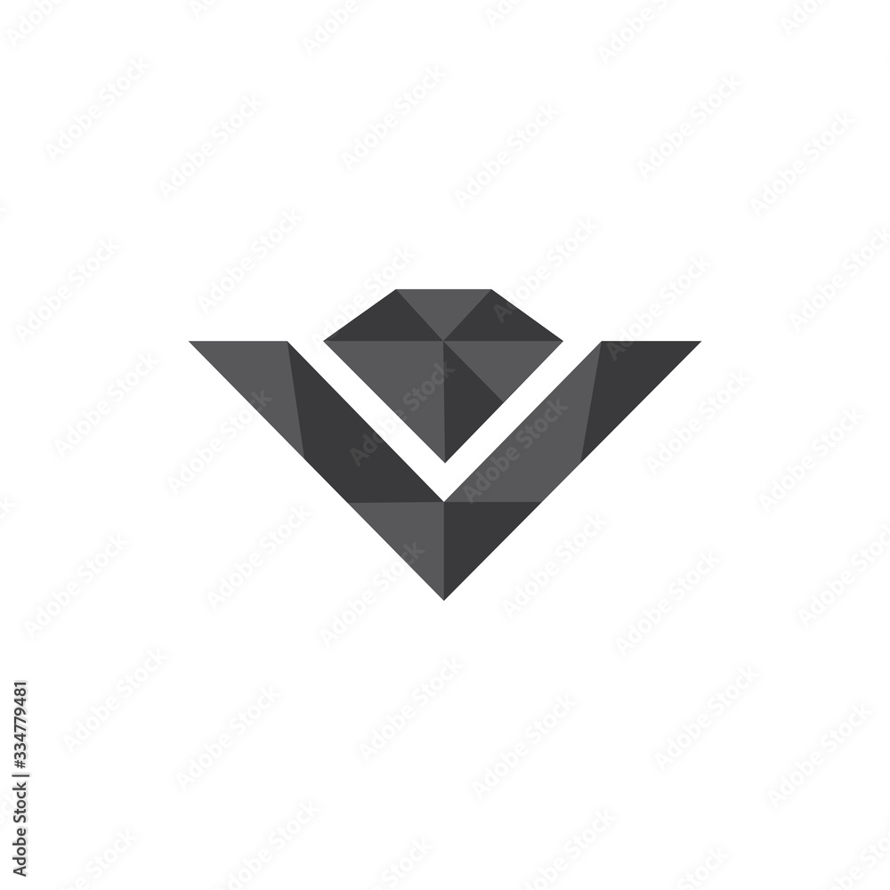 Diamond jewelry Logo Template vector icon illustration design Diamond jewelry Logo Template vector icon illustration design