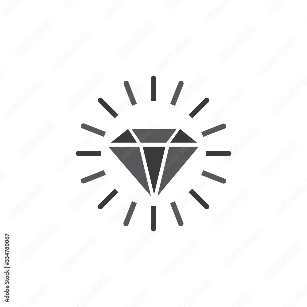 Diamond jewelry Logo Template vector icon illustration design Diamond jewelry Logo Template vector icon illustration design