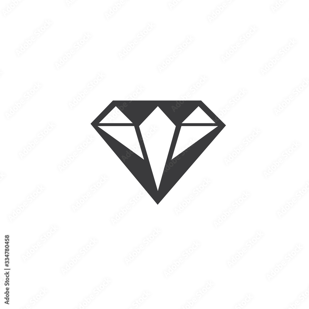Diamond jewelry Logo Template vector icon illustration design Diamond jewelry Logo Template vector icon illustration design