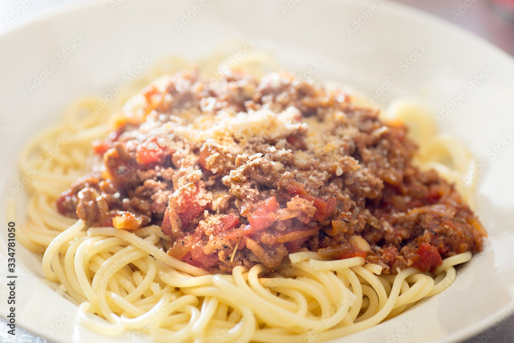 Very delicious Italian food meat sauce Very delicious Italian food meat sauce