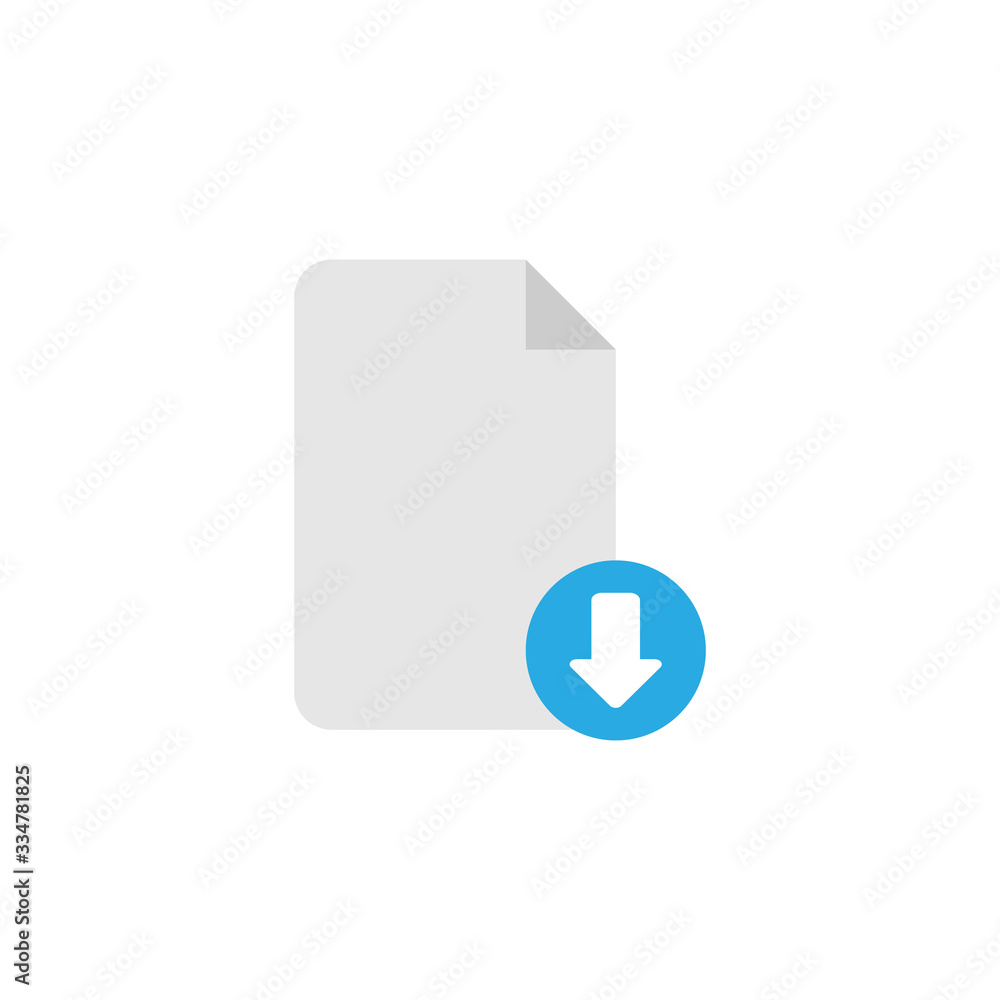 download page. Simple modern icon design illustration. download page. Simple modern icon design illustration.