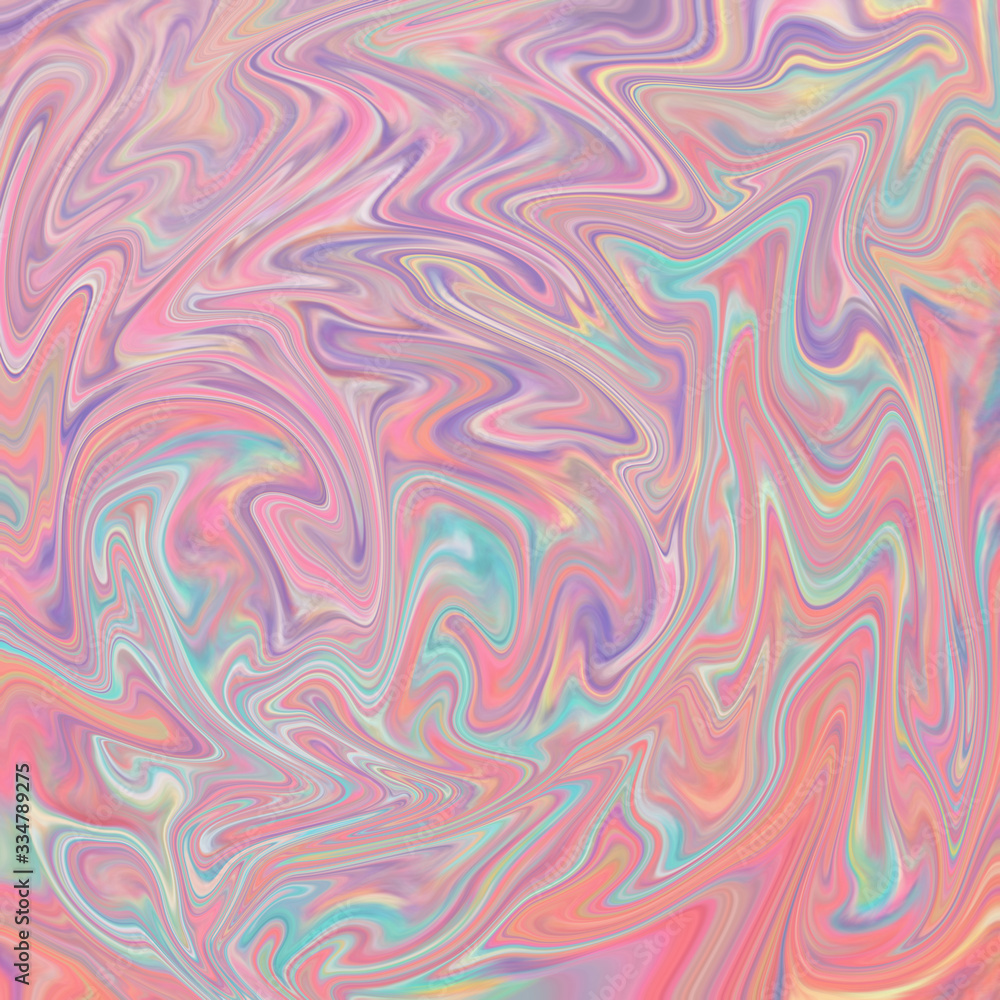 Obraz premium Marble liquid paint in water abstract pattern. Graphic colorful background. Ink in water drawing.