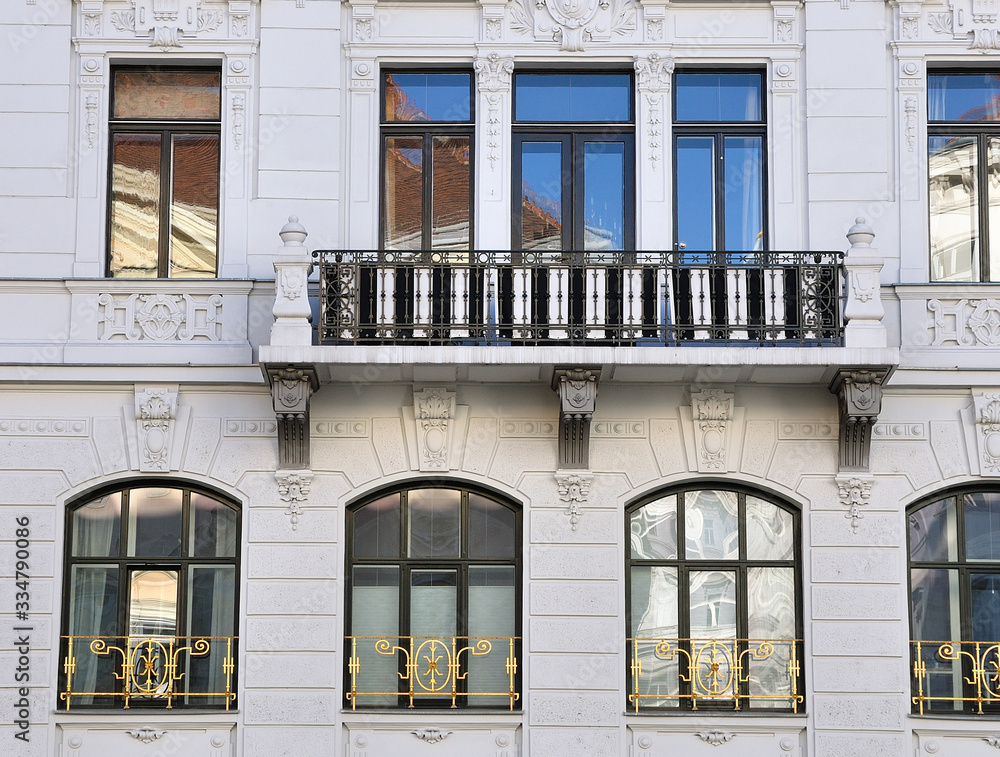 Obraz premium Balkon