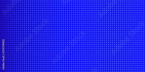 Gradient blue background. Smooth light-blue squares on a dark backdrop. Background for posters, banners, business cards, videos, sites and blogs about new technologies or sports.