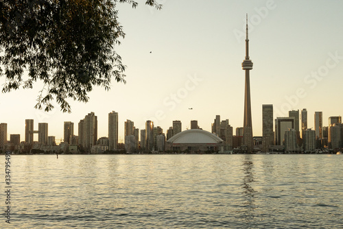 Toronto skyline from Toronto Island