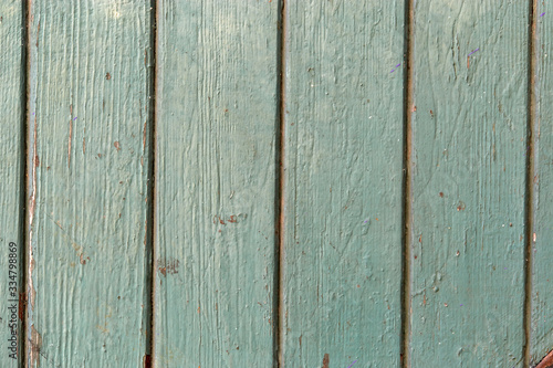 Old green wooden vertical lines texture background
