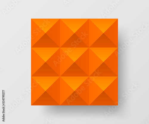 Amazing business advertisement vector mural art square banner mock up. Modern corporate abstract geometric illustration design layout background. Company identity quadrangle texture brochure template.