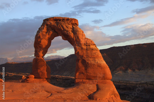 Sunset at Delicate Arch, Arches National Park