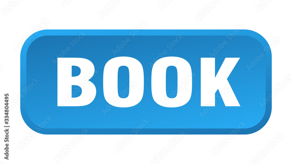 book button. book square 3d push button book button. book square 3d push button