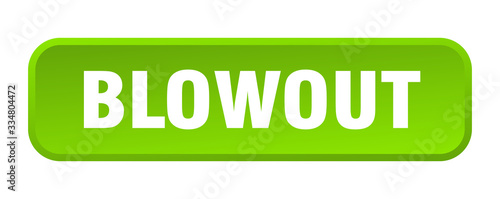 blowout button. blowout square 3d push button