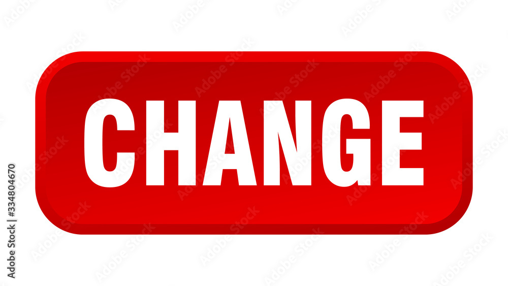 change button. change square 3d push button change button. change square 3d push button