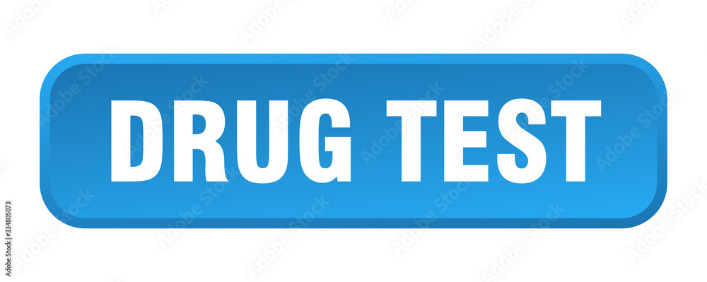 drug test button. drug test square 3d push button drug test button. drug test square 3d push button
