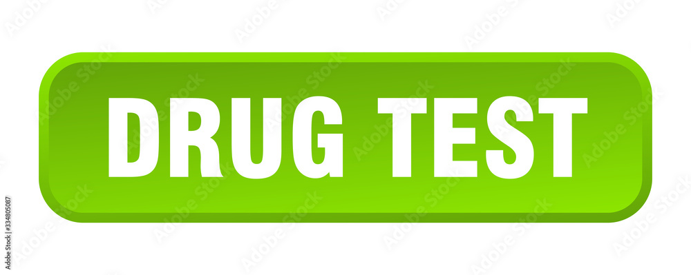 drug test button. drug test square 3d push button drug test button. drug test square 3d push button