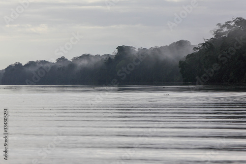 Boat trip to Tortuguerro National Park, staying at Tortuguero Town Costa Rica, Central America  photo