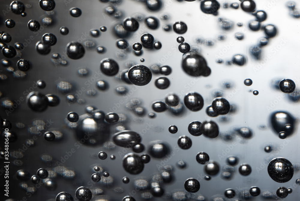 Hand Sanitizer bubbles