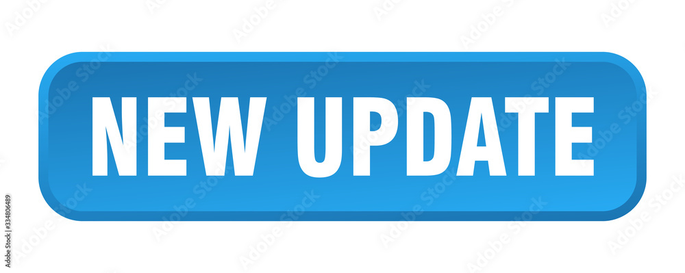 new update button. new update square 3d push button new update button. new update square 3d push button