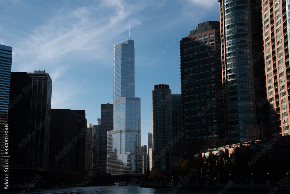 Skyline in Chicago Skyline in Chicago