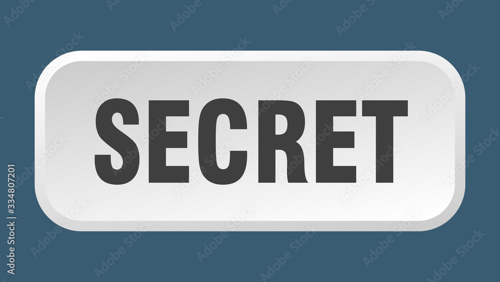 secret button. secret square 3d push button secret button. secret square 3d push button