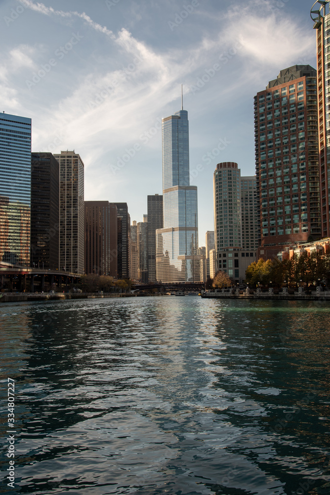 Obraz premium Skyline in Chicago