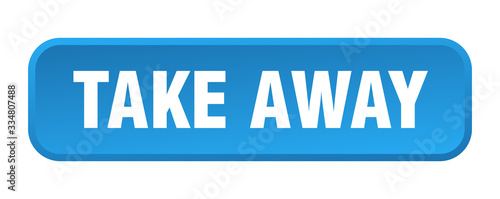 take away button. take away square 3d push button