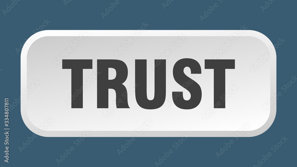 trust button. trust square 3d push button trust button. trust square 3d push button