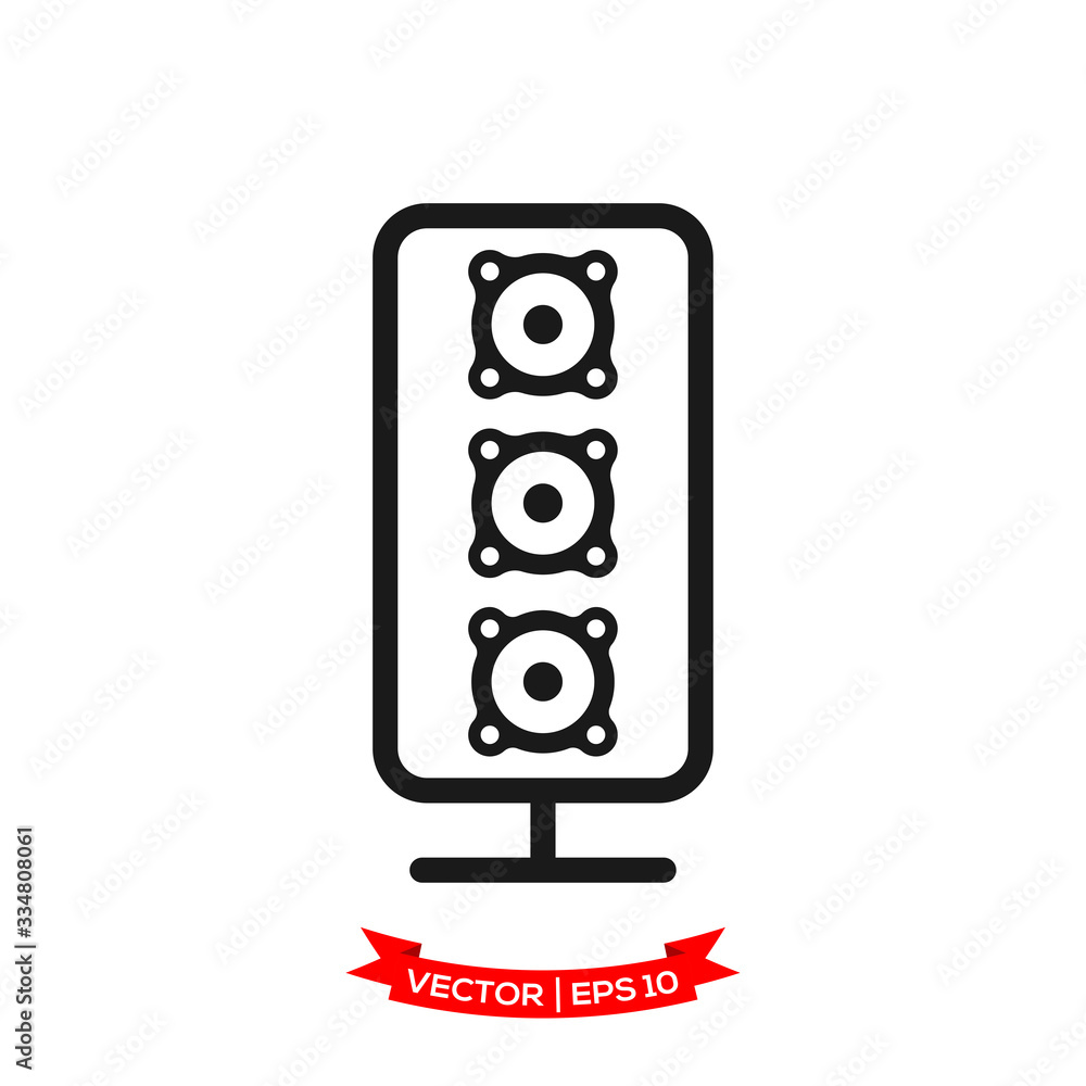 speaker vector icon, audio speaker icon speaker vector icon, audio speaker icon