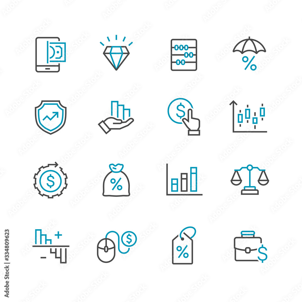 business and marketing icons set business and marketing icons set