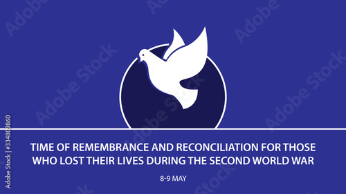 Time of Remembrance and Reconciliation for Those Who Lost Their Lives During the Second World War. background