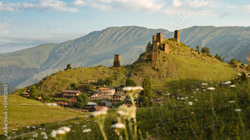 Tableau sur toile Omalo in Georgia